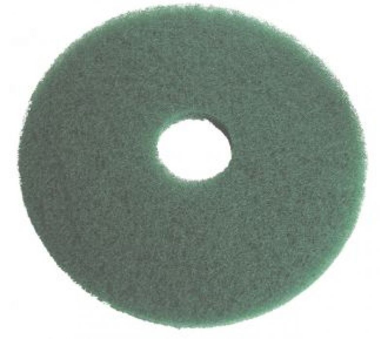 FLOOR PADS 11" DIAMETER - (BOX OF 5) GREEN